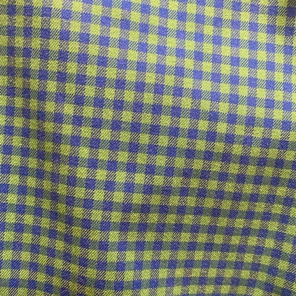 Under Armour Golf Shorts blue green gingham size 32 - Picture 5 of 7